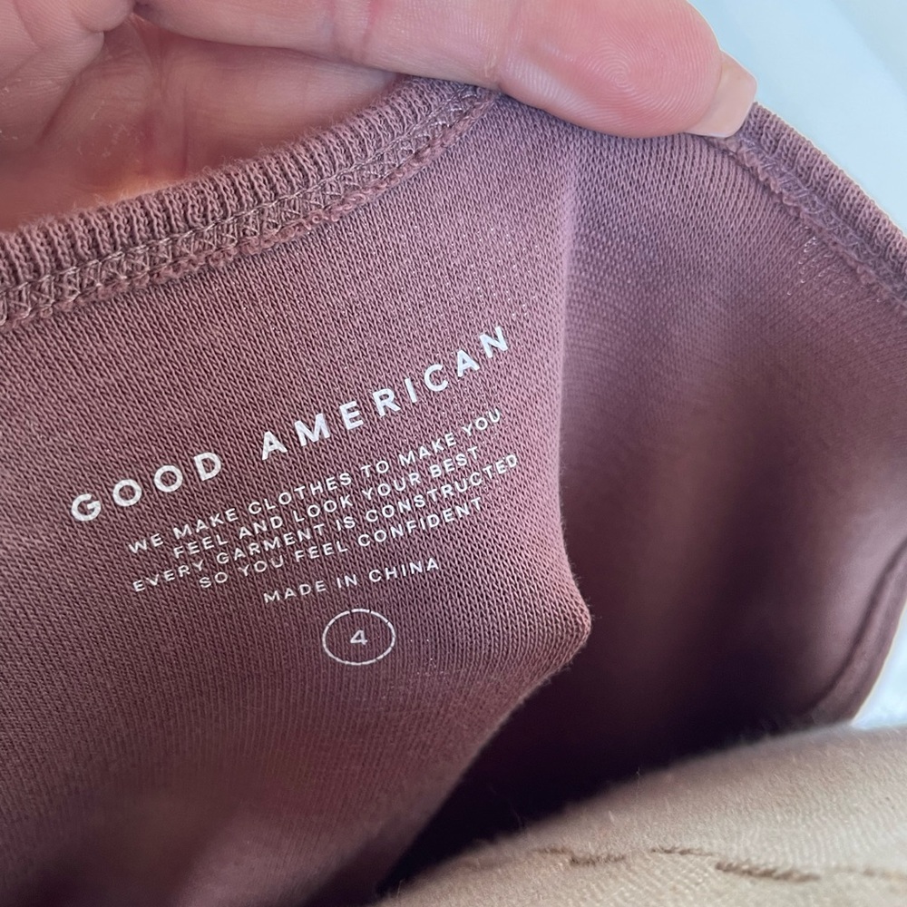 Good American Mauve Top